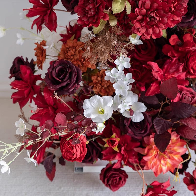 New Wedding Party Background Floral Arch Decoration Including FramePF-008