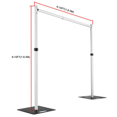 Stand Artificial Flower Stand Adjustable( 7'-12')