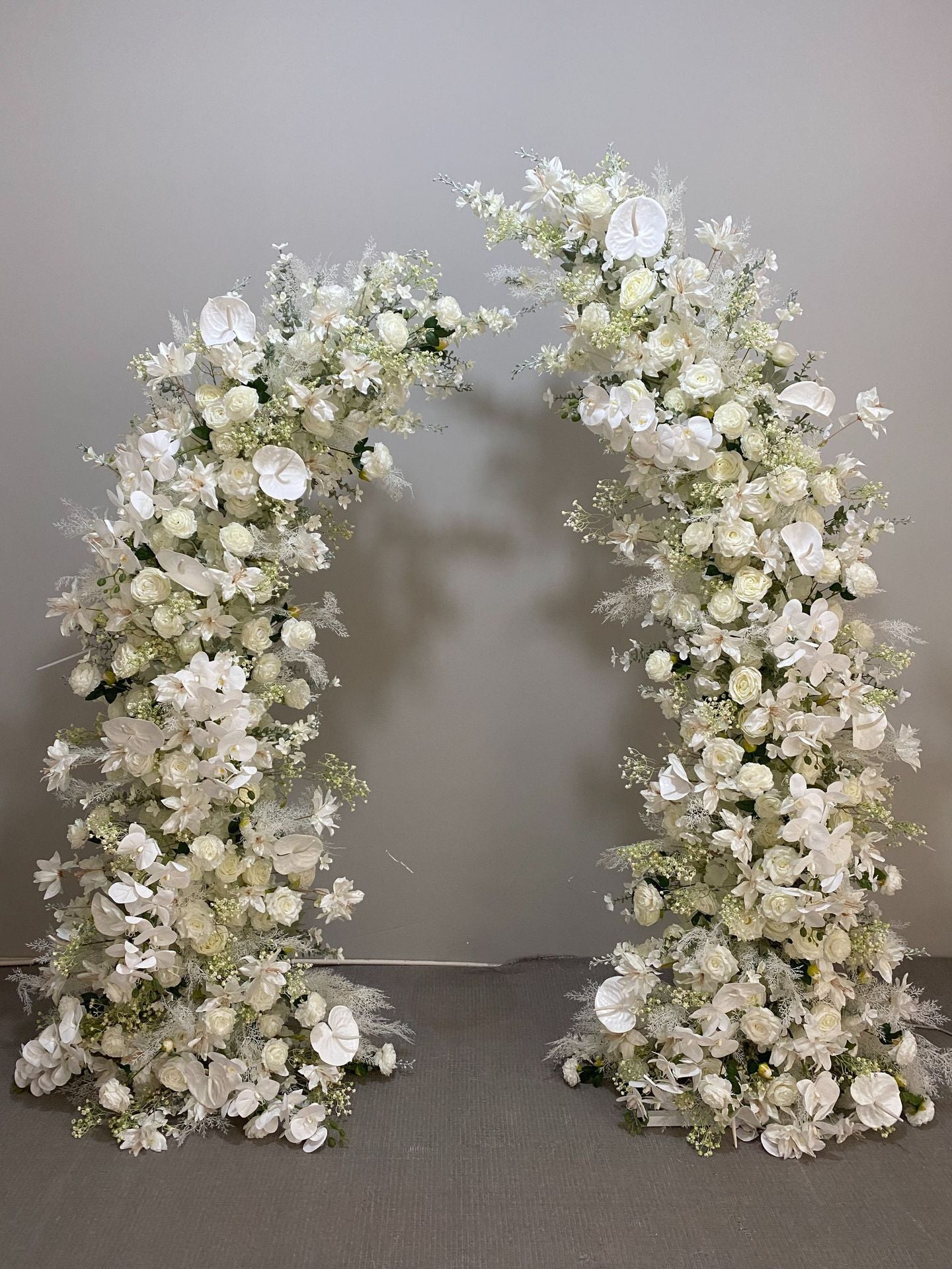 New Wedding Party Background Floral Arch Decoration Including FramePF-001