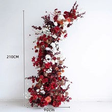 New Wedding Party Background Floral Arch Decoration Including FramePF-008
