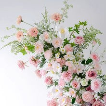 New Wedding Party Background Floral Arch Decoration Including FramePF-011