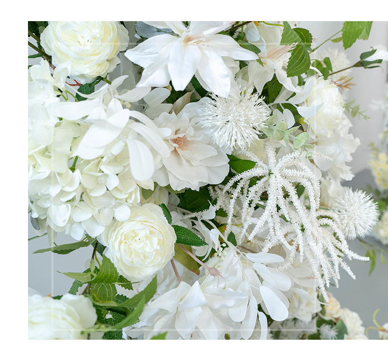 New Wedding Party Background Floral Arch Decoration Including FramePF-003