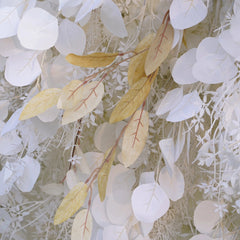 5D Roll-Up Artificial Silk Flower Wall丨A030
