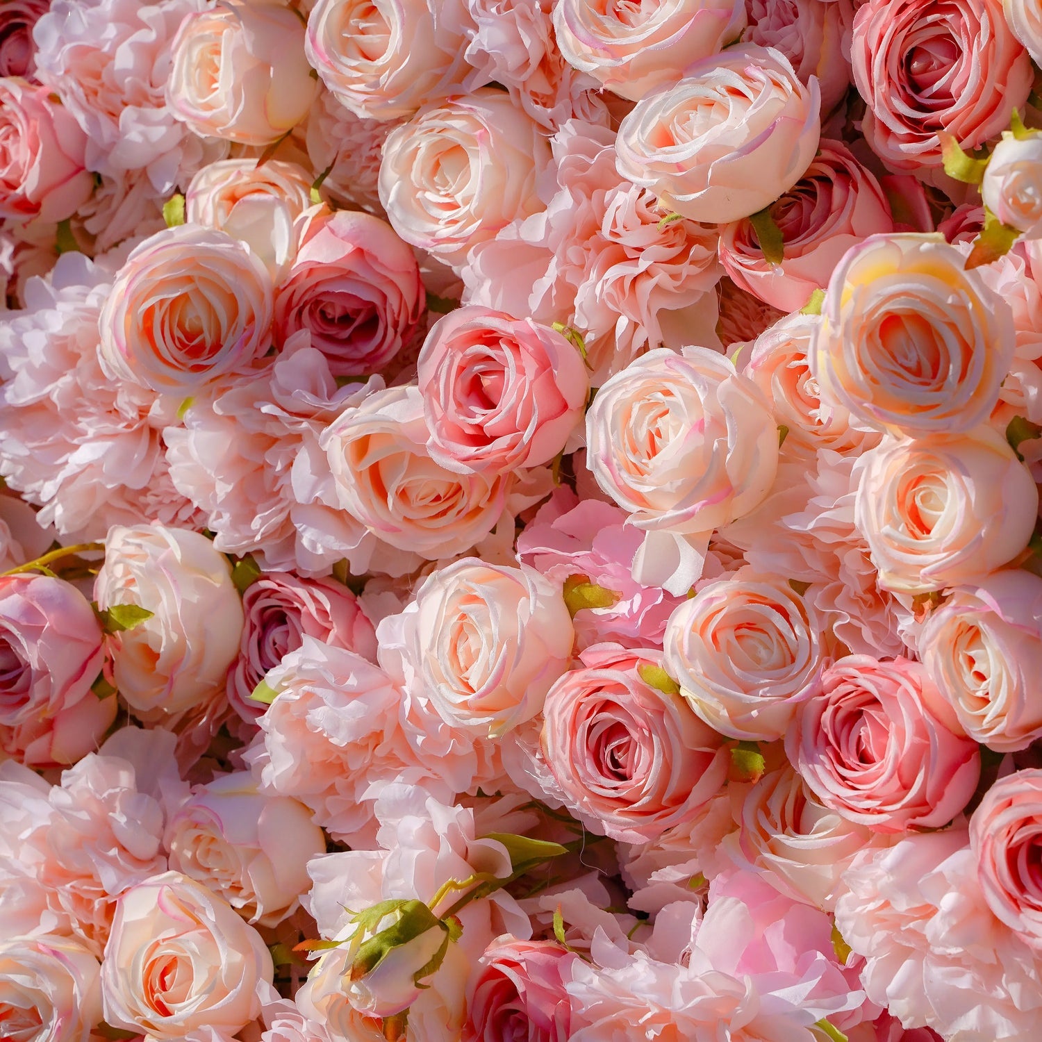 5D Roll-Up Artificial Silk Flower Wall丨A031