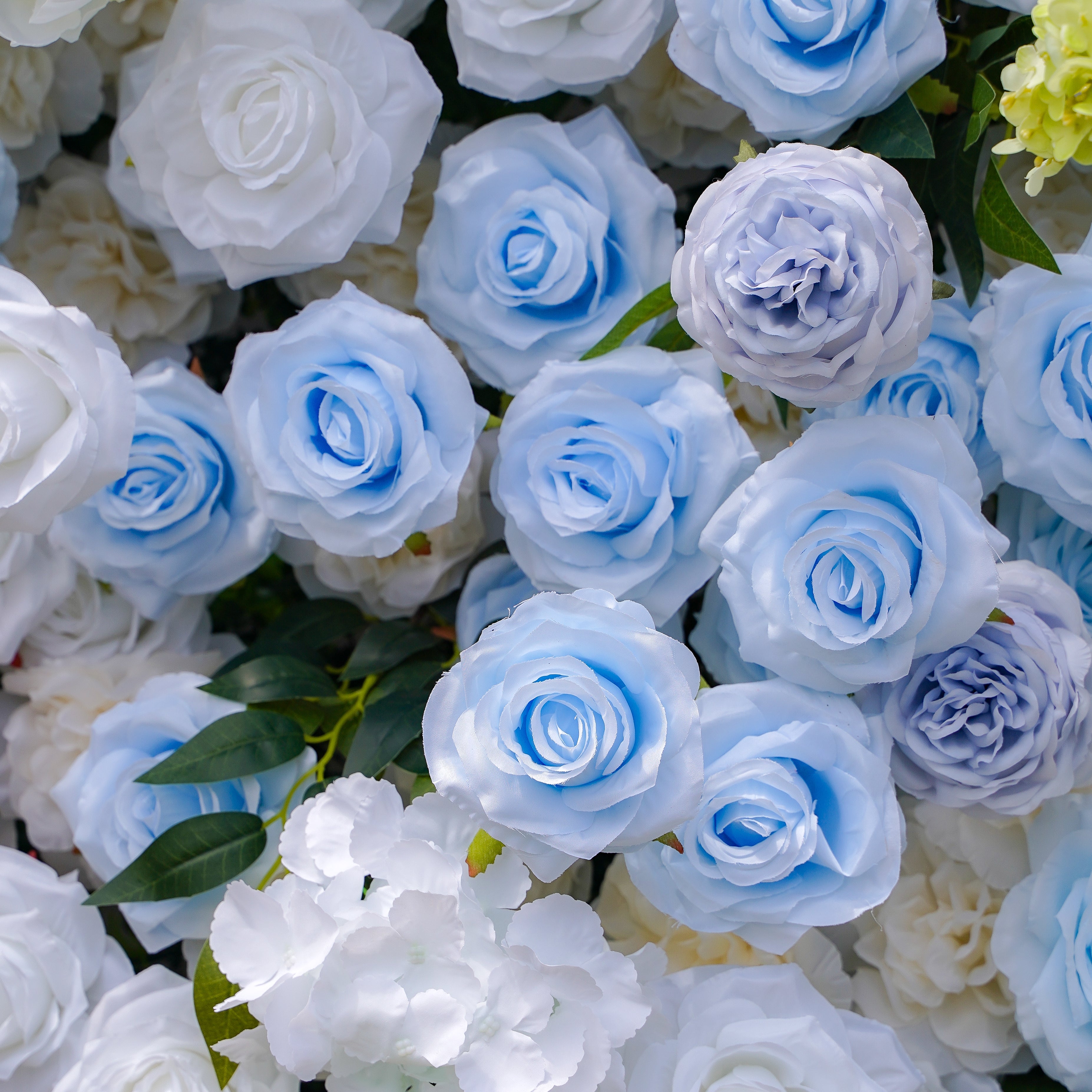 5D Roll-Up Artificial Silk Flower Wall丨A023