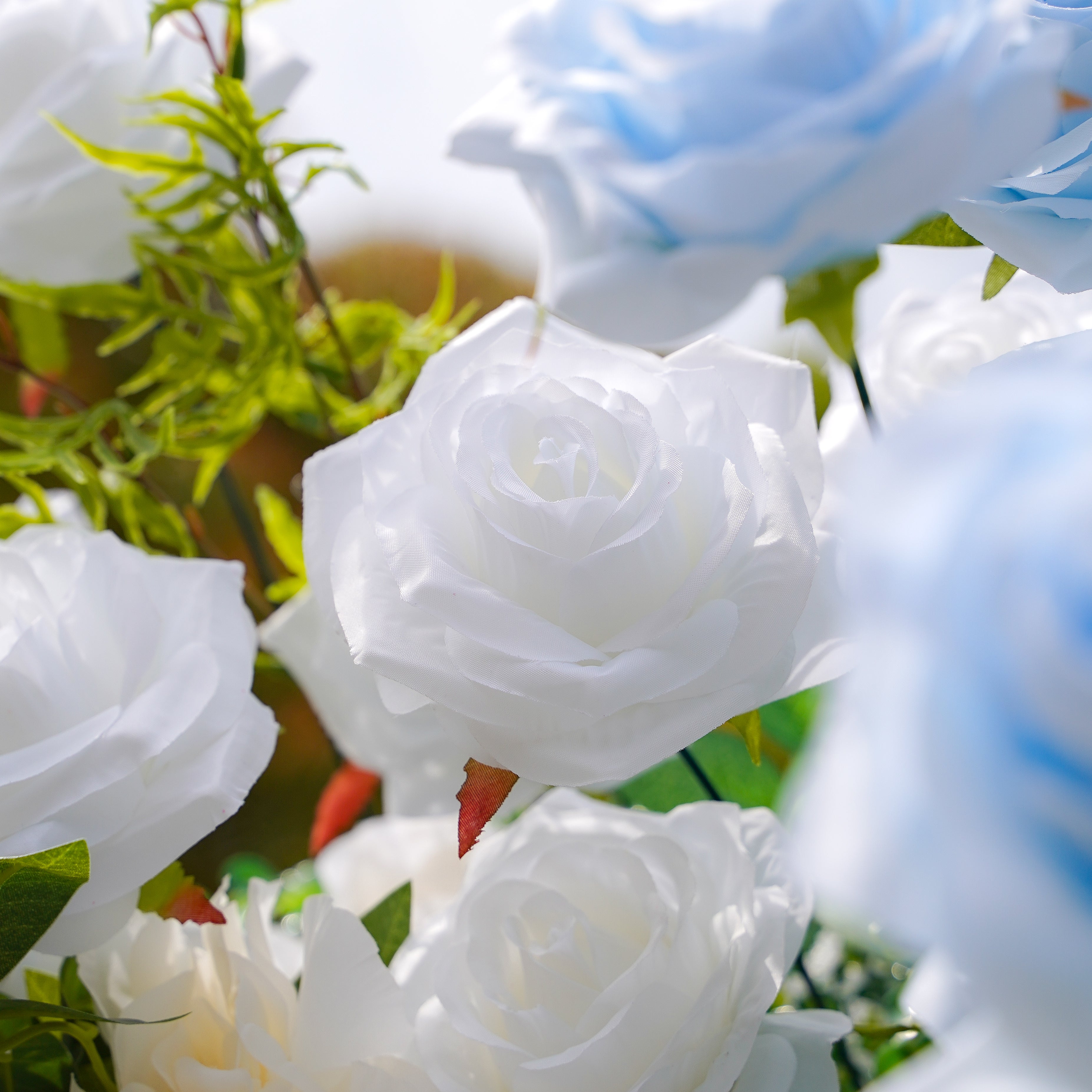 5D Roll-Up Artificial Silk Flower Wall丨A023