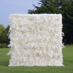 5D Roll-Up Artificial Silk Flower Wall丨A030