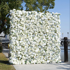 5D Roll-Up Artificial Silk Flower Wall丨A015