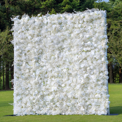 5D Roll-Up Artificial Silk Flower Wall丨A018