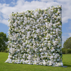 5D Roll-Up Artificial Silk Flower Wall丨A017